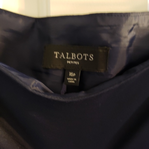 Talbot's Petites Skirt  - Navy - Picture 2 of 3